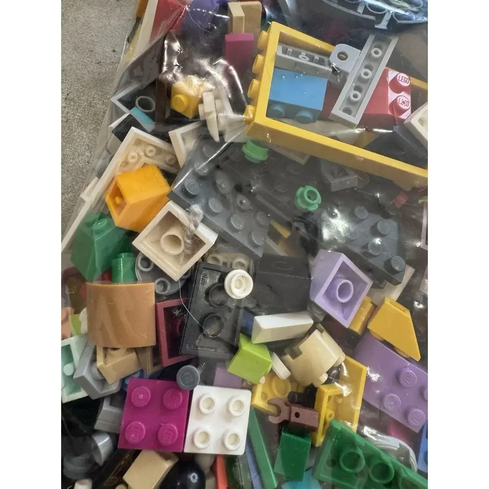 2 lbs Mixed LEGO Lot  Authentic Genuine Bricks Parts & Pieces Cleaned & Sorted - Picture 3 of 8